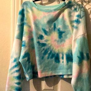 Tie dye girls sweatshirt from Justice
